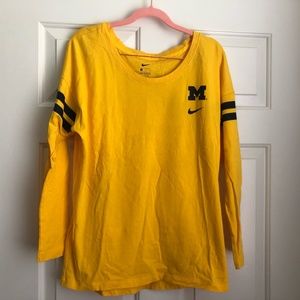 Nike Michigan Long Sleeve Tee